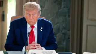 G7 leaders try to salvage their summit after Trump's early exit effectively makes it the 'G6'